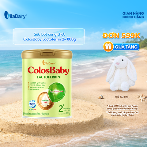  SPDD công thức ColosBaby Lactoferrin 2+ 800g 