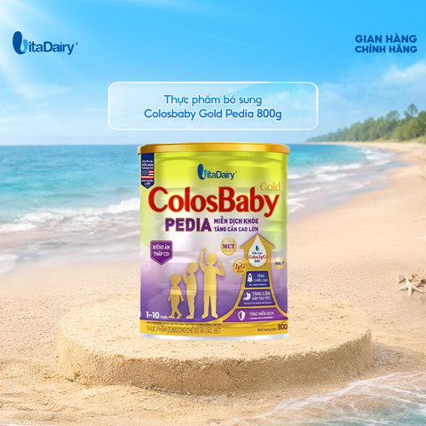  Thực phẩm dùng cho chế độ ăn đặc biệt Colosbaby Gold Pedia 800g - VitaDairy 