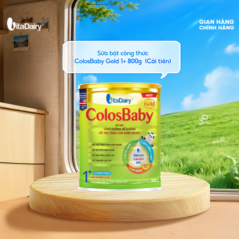  SPDD công thức ColosBaby Gold 1+ 800g (Cải tiến) 