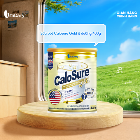  Sữa bột Calosure Gold ít đường 400g - VitaDairy 