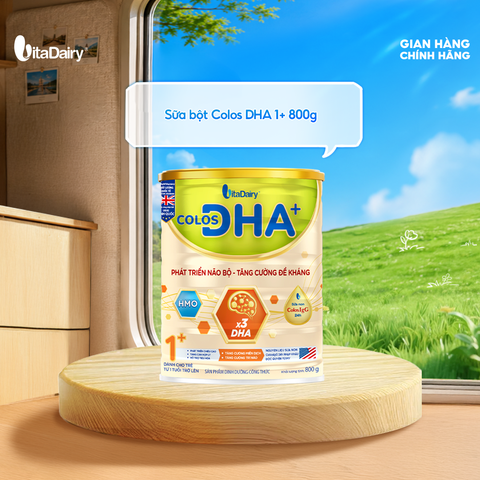 Sữa bột Colos DHA+ 1+ 800G 