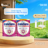  Combo 2 Sữa bột CaloSure America+ 800g (Tiểu đường) - VitaDairy 