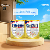  Combo 2 Sữa bột CaloSure America 400g (Vị thanh nhẹ)- VitaDairy 