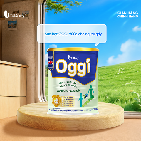  Sữa bột Oggi Dành Cho Người Gầy 900g 