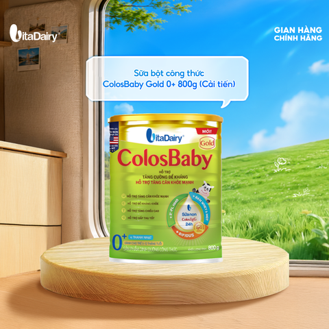  SPDD công thức ColosBaby Gold 0+ 800g - (Cải tiến) 