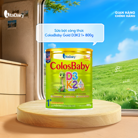  SPDD công thức Colosbaby Gold D3K2 1+ 800g 