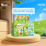  Thức uống dinh dưỡng từ sữa Hương Dưa Lưới Thơm có thạch Moozi 170ml - Thùng 48 hộp 