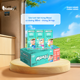  Sữa tươi tiệt trùng Moozi có đường 180ml - Thùng 24 hộp 
