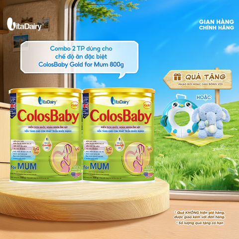  Combo 2 Sữa bột Colosbaby Gold for Mum 800g - VitaDairy 