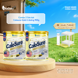  Combo 2 Sữa bột Calosure Gold ít đường 900g - Vitadairy 