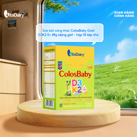  SPDD công thức Colosbaby Gold D3K2 0+ 69g 