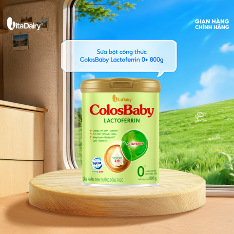  SPDD công thức ColosBaby Lactoferrin 0+ 800g 