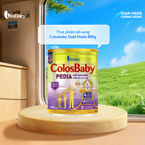  Thực phẩm dùng cho chế độ ăn đặc biệt Colosbaby Gold Pedia 800g - VitaDairy 