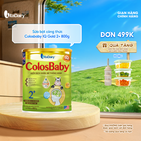  Sữa bột ColosBaby IQ Gold 2+ 800g 