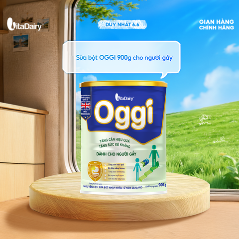  Sữa bột Oggi Dành Cho Người Gầy 900g 