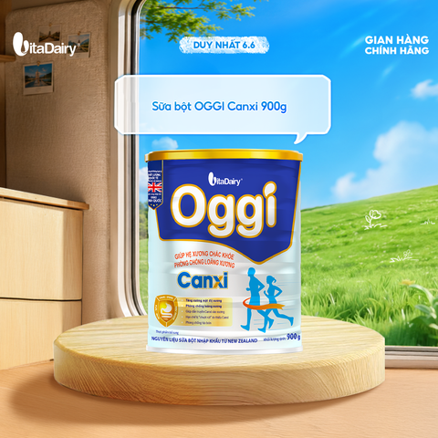  Sữa bột Oggi Canxi 900g 