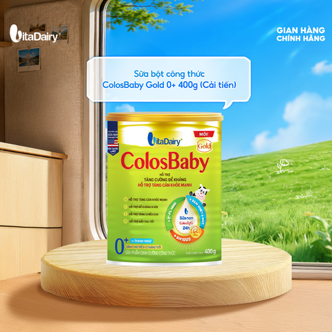  SPDD công thức ColosBaby Gold 0+ 400g - (Cải tiến) 