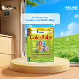  SPDD công thức Colosbaby Gold D3K2 0+ 800g 
