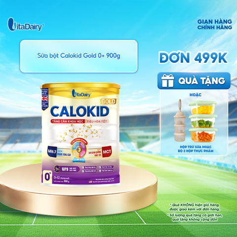  Sữa bột Calokid Gold 900g 