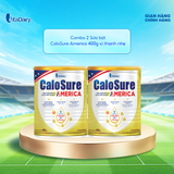  Combo 2 Sữa bột CaloSure America 400g (Vị thanh nhẹ)- VitaDairy 