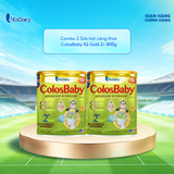  Combo 2 Sữa bột công thức Colosbaby IQ Gold 2+ 800g - VitaDairy 