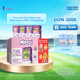  Thức uống dinh dưỡng từ sữa Hương Kẹo Nho Moozi 110ml - thùng 48 hộp 