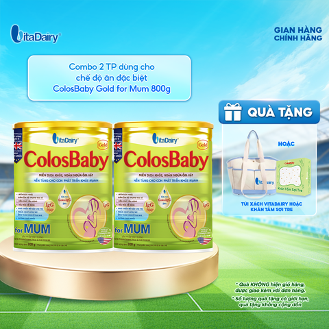  Combo 2 Sữa bột Colosbaby Gold for Mum 800g - VitaDairy 