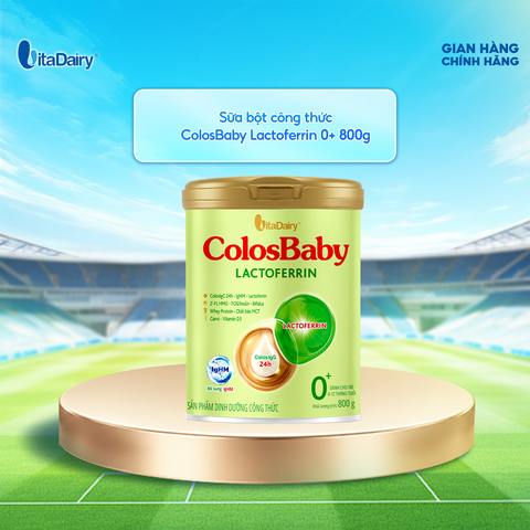  SPDD công thức ColosBaby Lactoferrin 0+ 800g 
