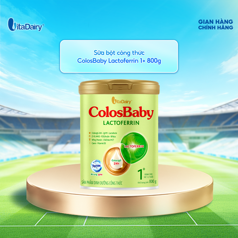 SPDD công thức ColosBaby Lactoferrin 1+ 800g 