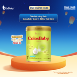  Sữa bột ColosBaby Gold cải tiến 0+ cho trẻ sơ sinh – Bổ sung dinh dưỡng cho bé - Lon 800g 