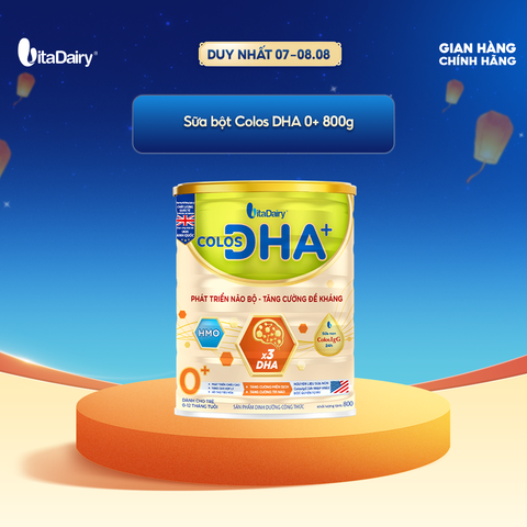  Sữa bột Colos DHA+ 0+ 800G 