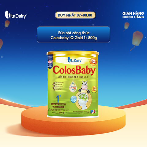  Sữa bột ColosBaby IQ Gold 1+ 800g 