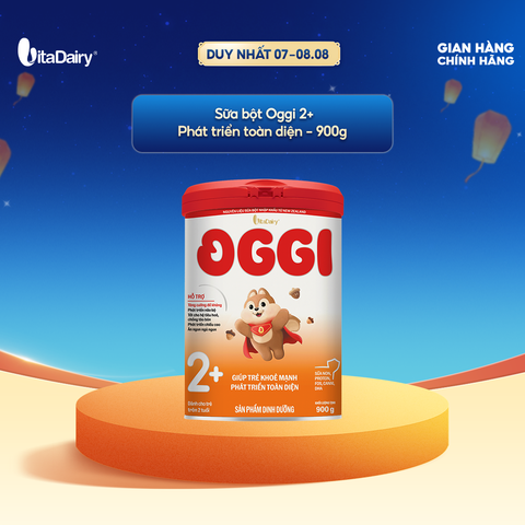  Sữa bột Oggi 2+ Phát triển toàn diện - 900g 