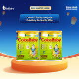  Combo 2 SPDD công thức Colosbaby Bio Gold 0+ 400g - VitaDairy 