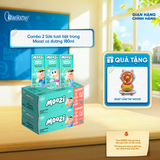  Combo 2 Thùng sữa tươi tiệt trùng Moozi có đường 180ml - Thùng 24 hộp 