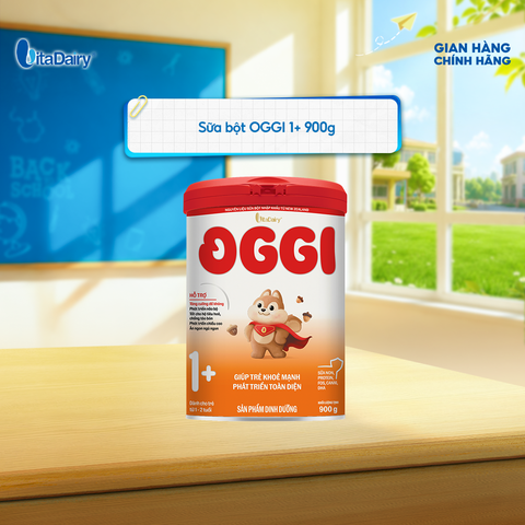  Sữa bột OGGI 0+ 400g tăng cường đề kháng, giúp bé khoẻ mạnh, phát triển toàn diện - VitaDairy 