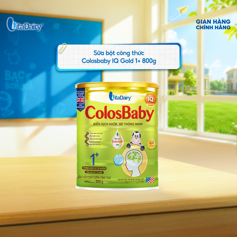  Sữa bột ColosBaby IQ Gold 1+ 800g 