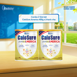  Combo 2 Sữa bột CaloSure America 400g (Vị thanh nhẹ)- VitaDairy 