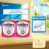  [COMBO 2 LON] Sữa bột CaloSure America+ vị thanh nhẹ - Lon 800g 