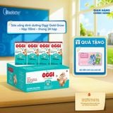  [THÙNG 24 HỘP] Sữa uống dinh dưỡng Oggi Gold Grow phát triển chiều cao, hỗ trợ hấp thu - Hộp 110ml 