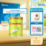  Sữa bột ColosBaby Gold 2+ cải tiến cho trẻ trên 2 tuổi – Hỗ trợ tăng cân – Lon 800g 