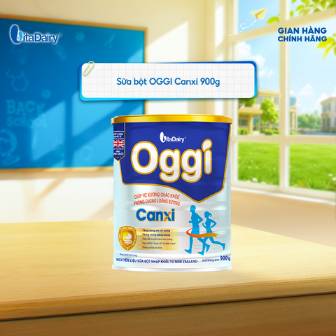  Sữa bột Oggi Canxi 900g 