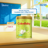  Sữa bột ColosBaby Gold cải tiến 0+ cho trẻ sơ sinh – Bổ sung dinh dưỡng cho bé - Lon 400g 