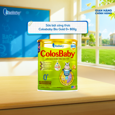  Sữa bột ColosBaby Bio Gold 0+ - Lon 400g/800g 