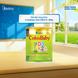  SPDD công thức Colosbaby Gold D3K2 0+ 400g/800g 