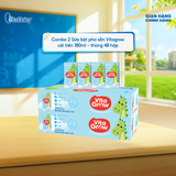  [COMBO 2 THÙNG 48 HỘP] Sữa uống dinh dưỡng Vitagrow cải tiến 180ml - Bổ sung năng lượng, Thơm ngon dễ uống, Bé thích mê 
