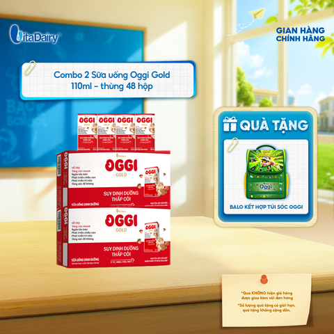  Combo 2 Sữa uống dinh dưỡng Oggi Gold 110ml - VitaDairy 