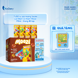  Thức uống dinh dưỡng từ sữa Hương Sôcôla Lúa Mạch có thạch Moozi 170ml - Thùng 48 hộp 