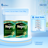 [COMBO 2 LON] Sữa bột Nepro 2 Gold - Phù hợp cho người bệnh suy thận có lọc máu ngoài - Lon 900g 