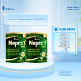  [COMBO 2 LON] Sữa bột Nepro 1 Gold Lon 900g - Phù hợp cho người bệnh thận có tăng urê huyết, bổ sung dinh dưỡng 